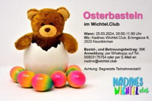 Osterbasteln im Wichtelclub Neunkirchen