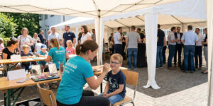 Kinderbetreuung bei Firmen- und Vereinsevents