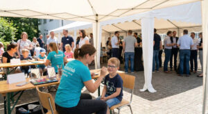 Kinderbetreuung bei Firmen- und Vereinsevents